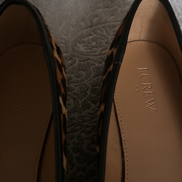 J crew flats leopard and black size 9 - Picture 4 of 4